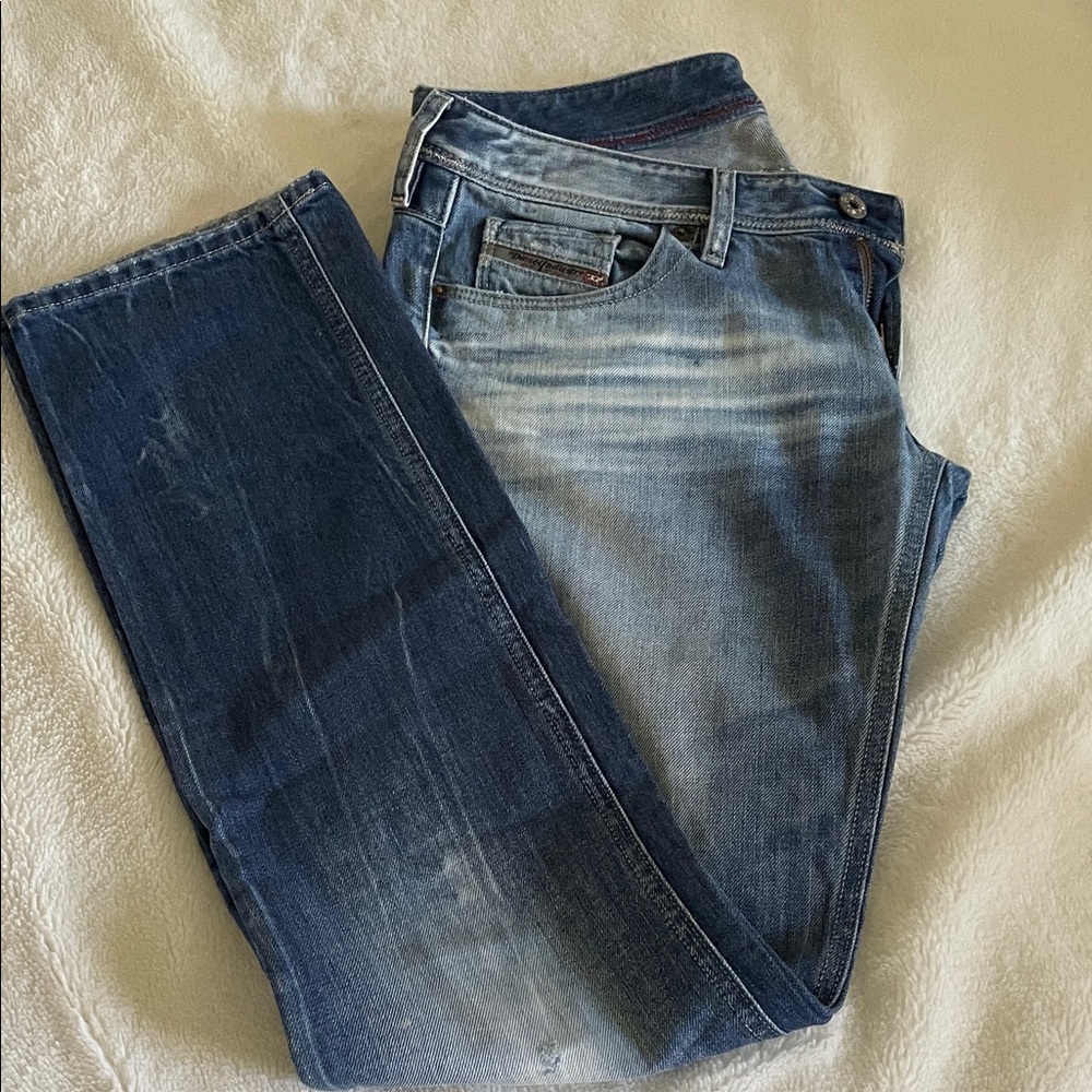 Blue Denim Jeans by Diesel industry